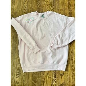 Taylor Swift Cruel Summer Pink Crewneck Medium